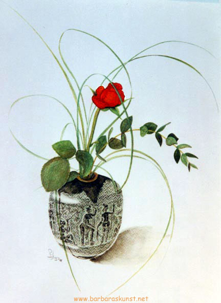 Rose in Vase